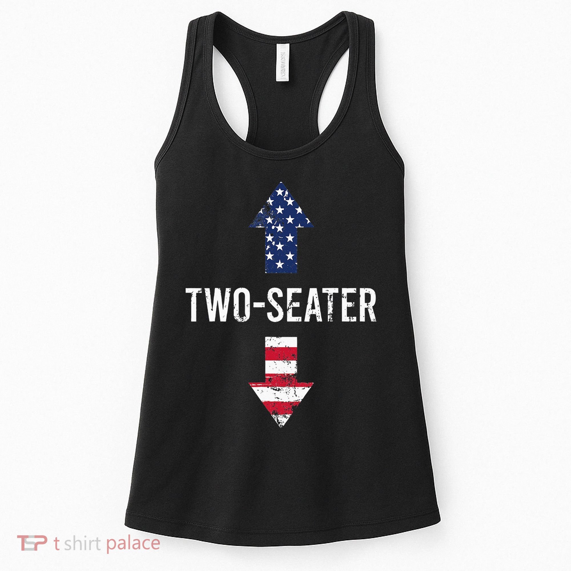 Two Seater TwoSeater 2 Seater Two Seater Women's Tank Top