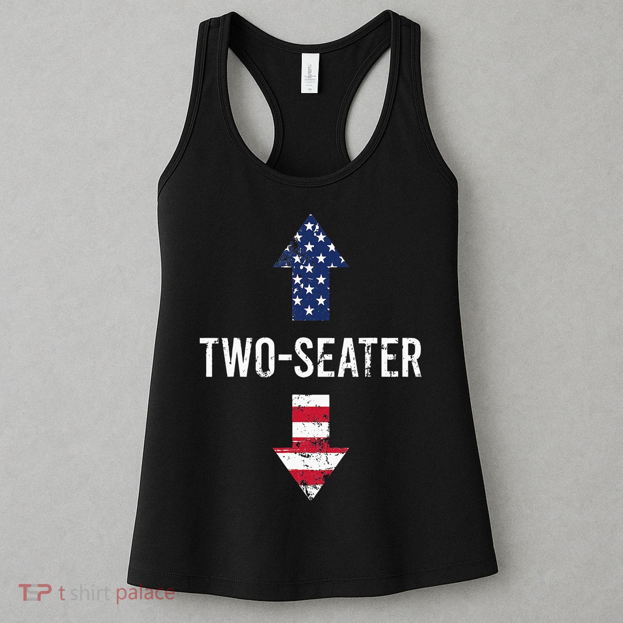 Two Seater TwoSeater 2 Seater Two Seater Women's Tank Top