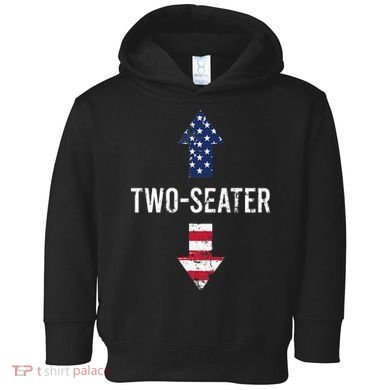 Two Seater TwoSeater 2 Seater Two Seater Toddler Hoodie