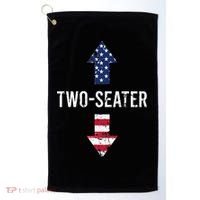 Two Seater TwoSeater 2 Seater Two Seater Golf Towel thumb 0