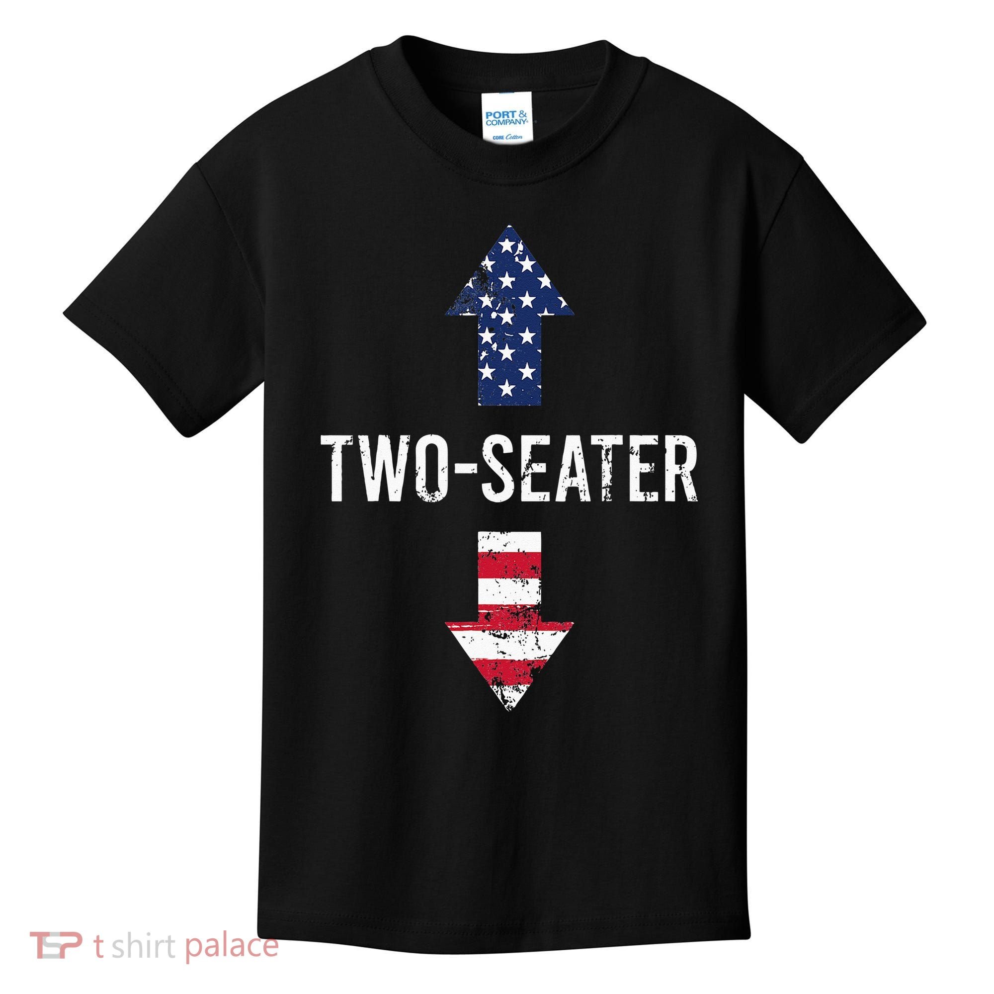 Two Seater TwoSeater 2 Seater Two Seater Kids T-Shirt