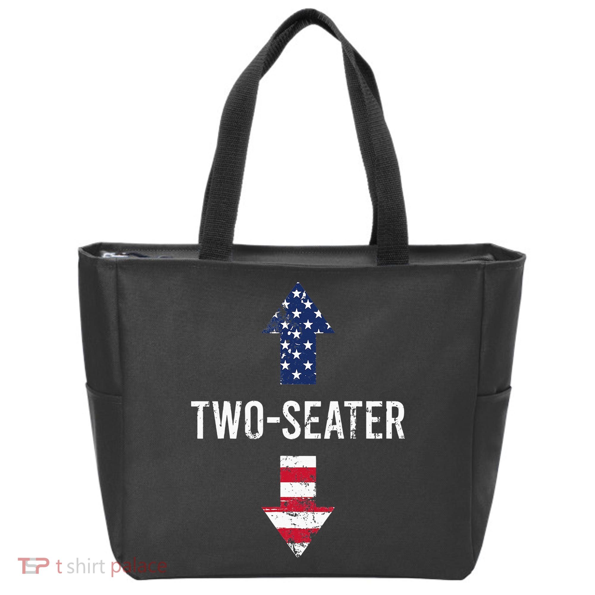Two Seater TwoSeater 2 Seater Two Seater Tote Bag