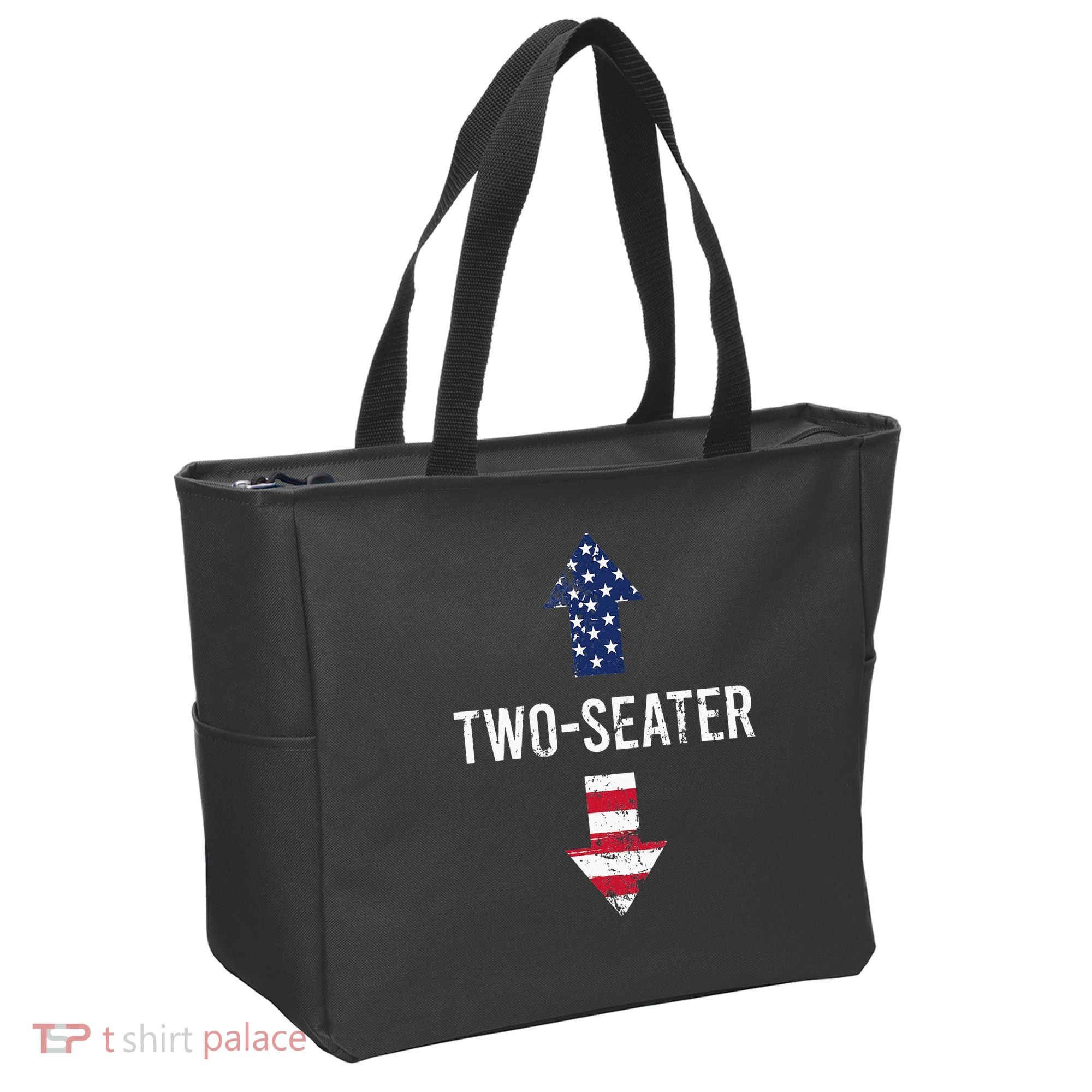 Two Seater TwoSeater 2 Seater Two Seater Tote Bag