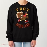 Trot Squad Thanksgiving Turkey Trot Costume Women's Sweatshirt thumb 0