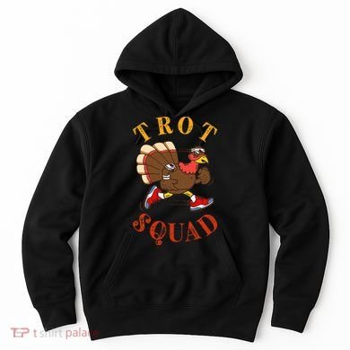 Trot Squad Thanksgiving Turkey Trot Costume Hoodie