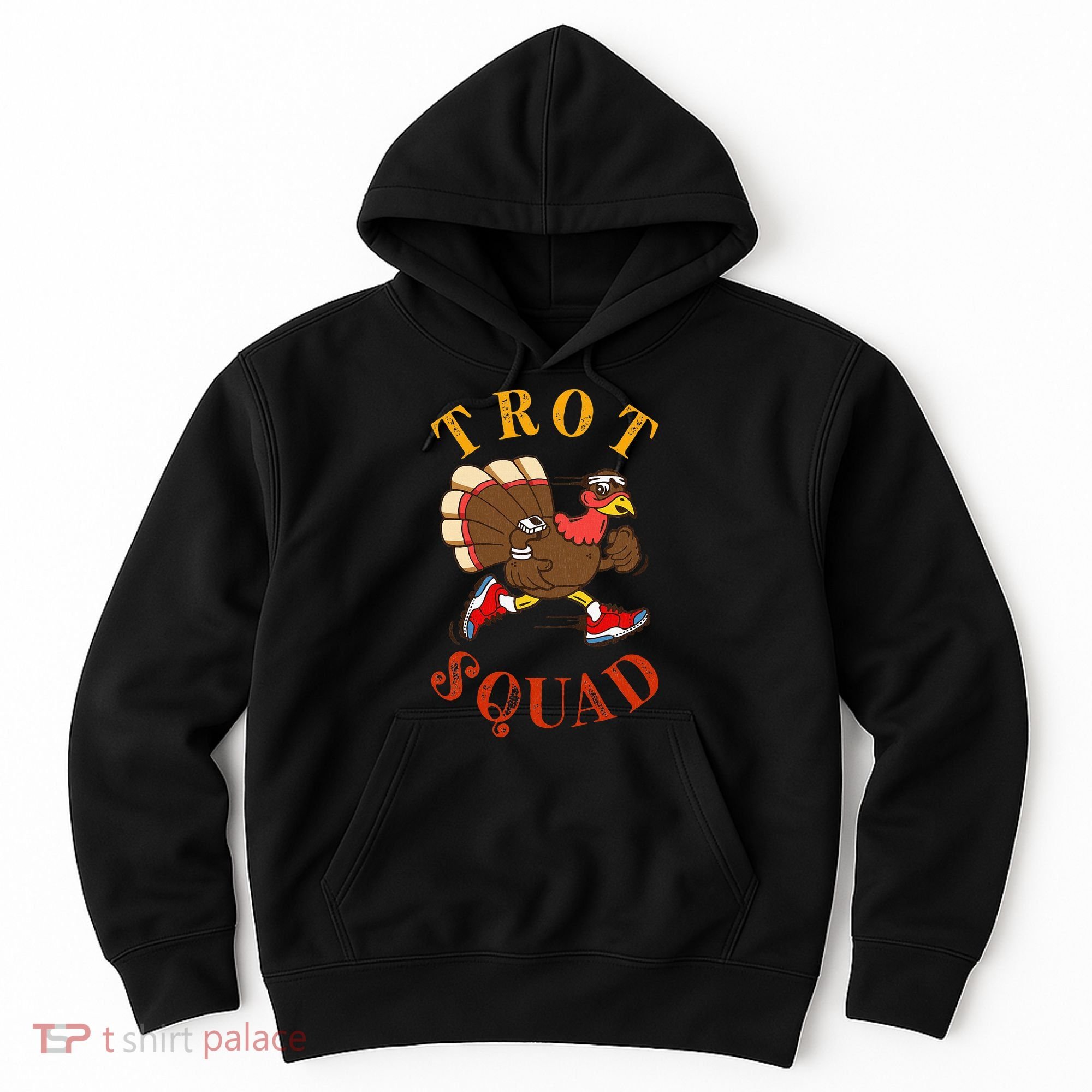 Trot Squad Thanksgiving Turkey Trot Costume Hoodie