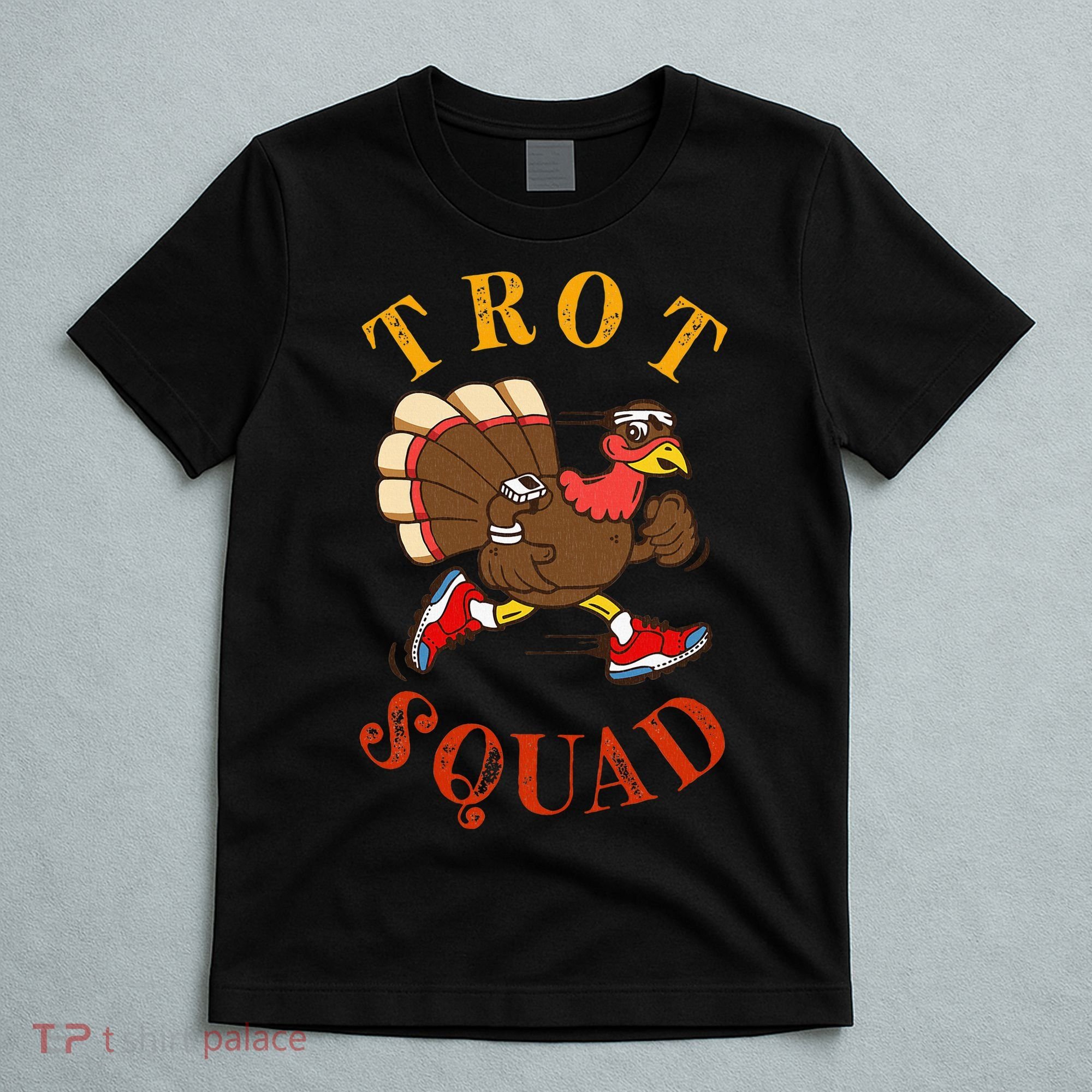 Trot Squad Thanksgiving Turkey Trot Costume T-Shirt