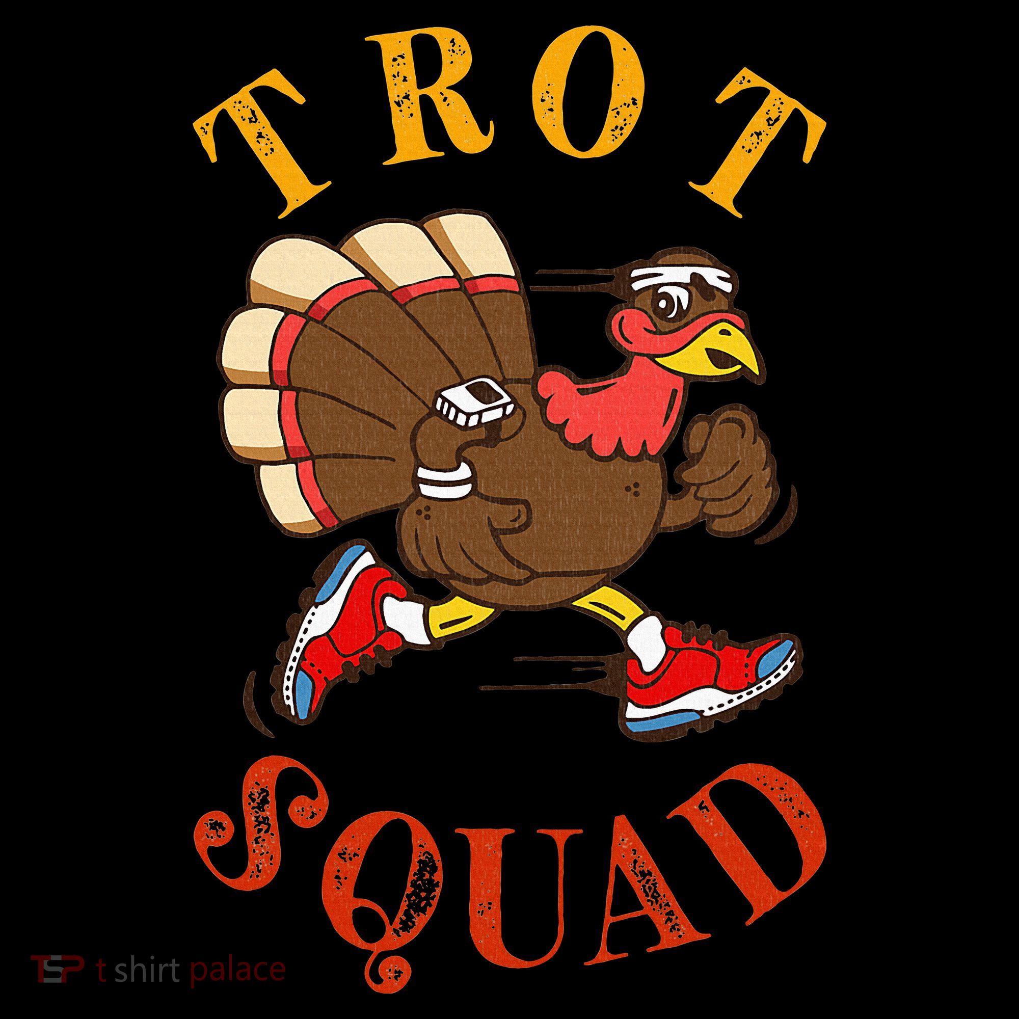 Trot Squad Thanksgiving Turkey Trot Costume Women's Hoodie