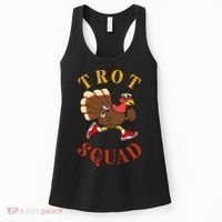 Trot Squad Thanksgiving Turkey Trot Costume Women's Tank Top thumb 0