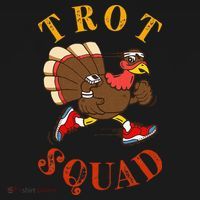 Trot Squad Thanksgiving Turkey Trot Costume Baby Bodysuit thumb 2