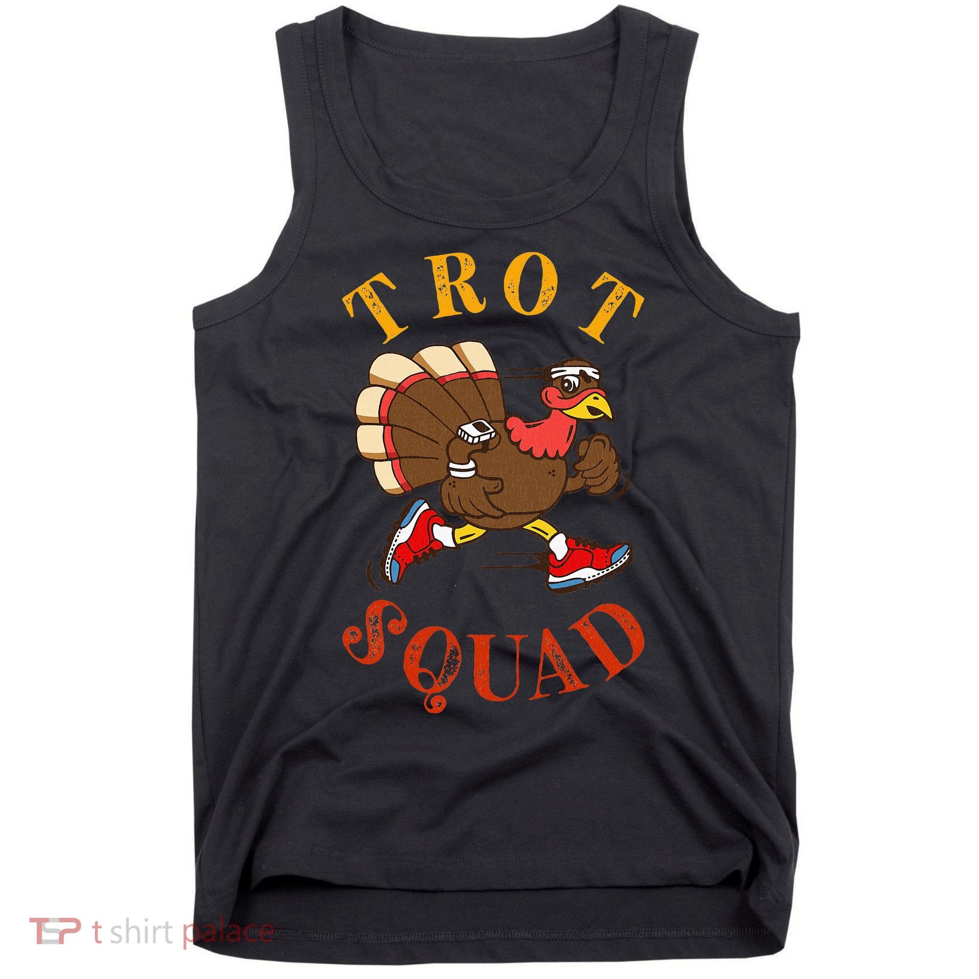 Trot Squad Thanksgiving Turkey Trot Costume Tank Top