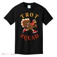 Trot Squad Thanksgiving Turkey Trot Costume Kids T-Shirt thumb 0