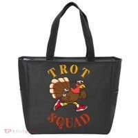 Trot Squad Thanksgiving Turkey Trot Costume Tote Bag thumb 0