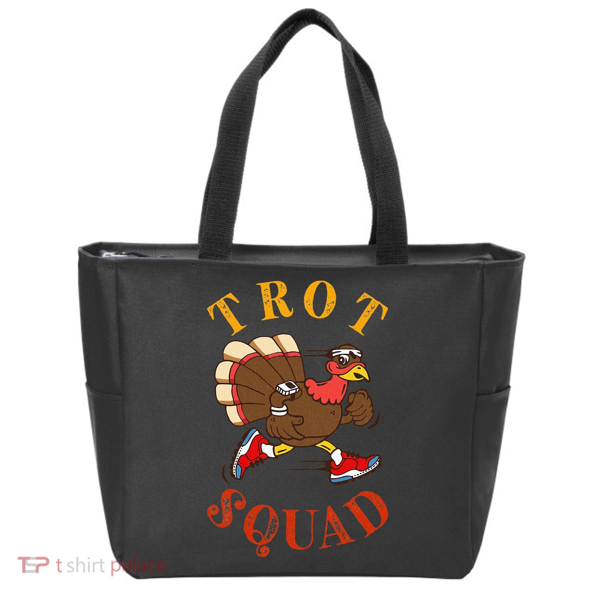 Trot Squad Thanksgiving Turkey Trot Costume Tote Bag