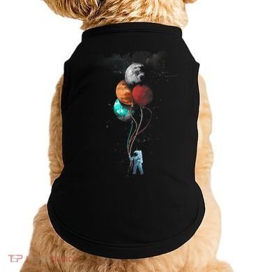 The Spaceman's Trip Astronaut Space Planets Balloons Doggie Tank