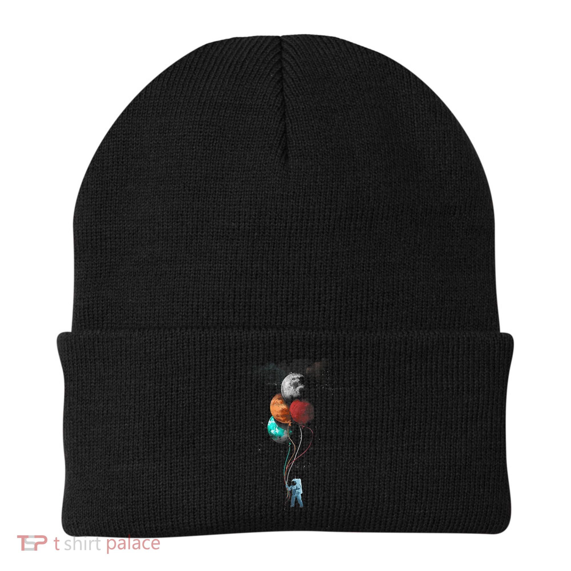 The Spaceman's Trip Astronaut Space Planets Balloons Beanie