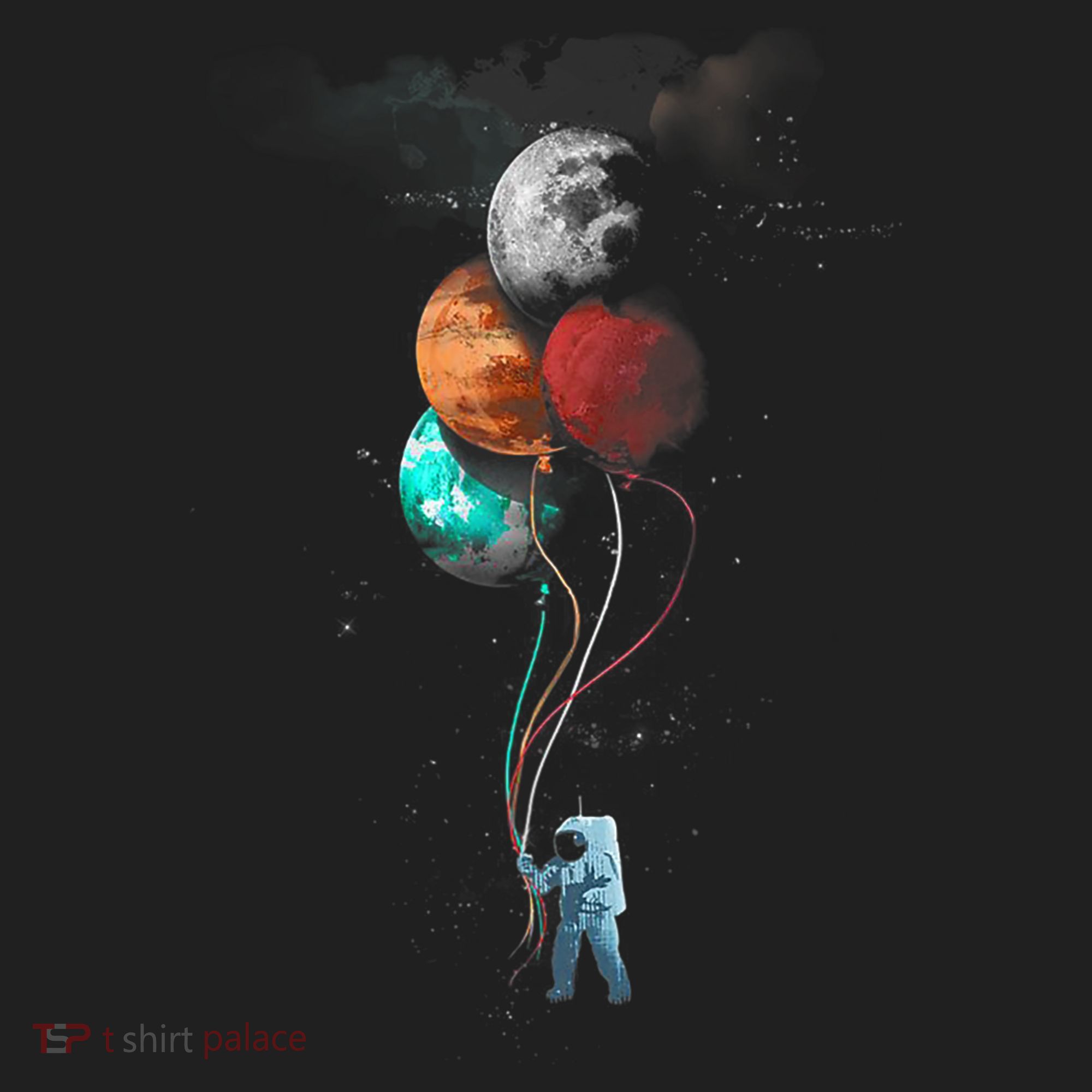 The Spaceman's Trip Astronaut Space Planets Balloons Beanie