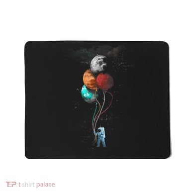 The Spaceman's Trip Astronaut Space Planets Balloons Mousepad