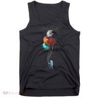 The Spaceman's Trip Astronaut Space Planets Balloons Tank Top thumb 0