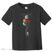 The Spaceman's Trip Astronaut Space Planets Balloons Toddler T-Shirt thumb 0