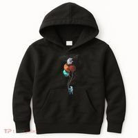 The Spaceman's Trip Astronaut Space Planets Balloons Kids Hoodie thumb 0