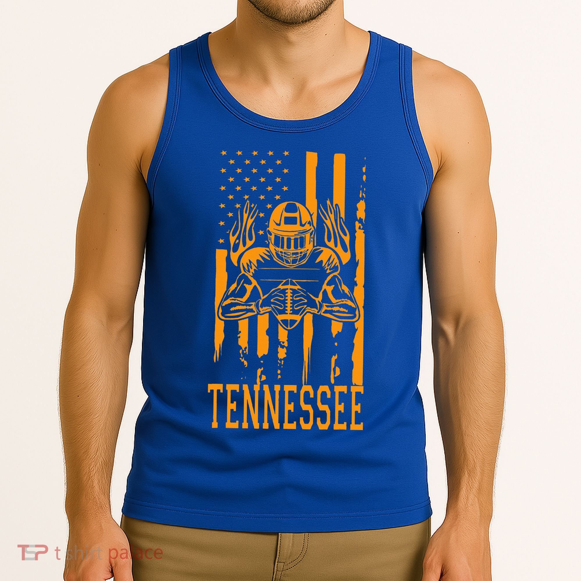Tennessee State Tennessee Orange Game Day TN Tank Top