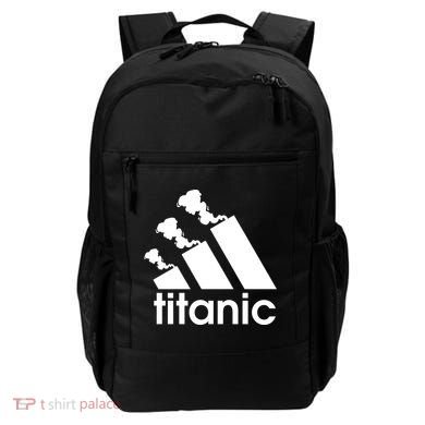 Titanic Sinking Too Soon Parody Spoof Backpack