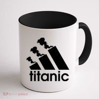 Titanic Sinking Too Soon Parody Spoof Coffee Mug thumb 1