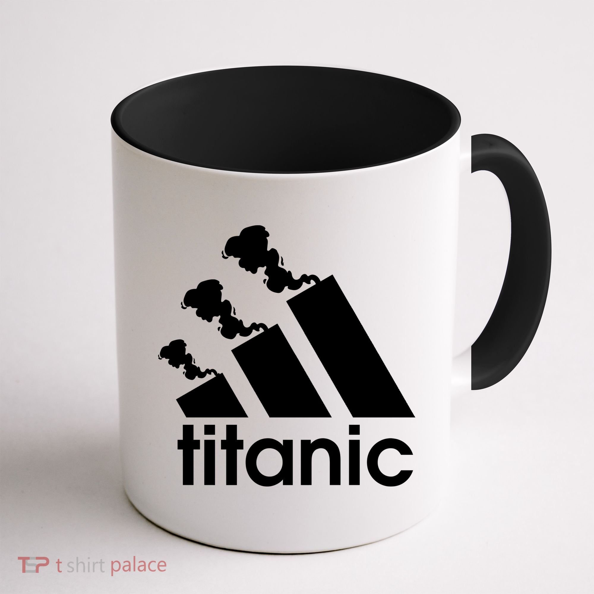 Titanic Sinking Too Soon Parody Spoof Coffee Mug