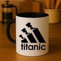 Titanic Sinking Too Soon Parody Spoof Coffee Mug thumb 4
