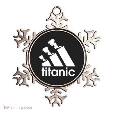 Titanic Sinking Too Soon Parody Spoof Ornament