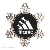 Titanic Sinking Too Soon Parody Spoof Ornament thumb 0