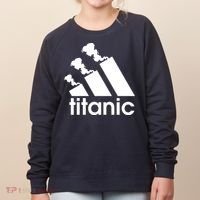 Titanic Sinking Too Soon Parody Spoof Women's Sweatshirt thumb 0