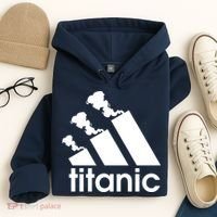 Titanic Sinking Too Soon Parody Spoof Hoodie thumb 4