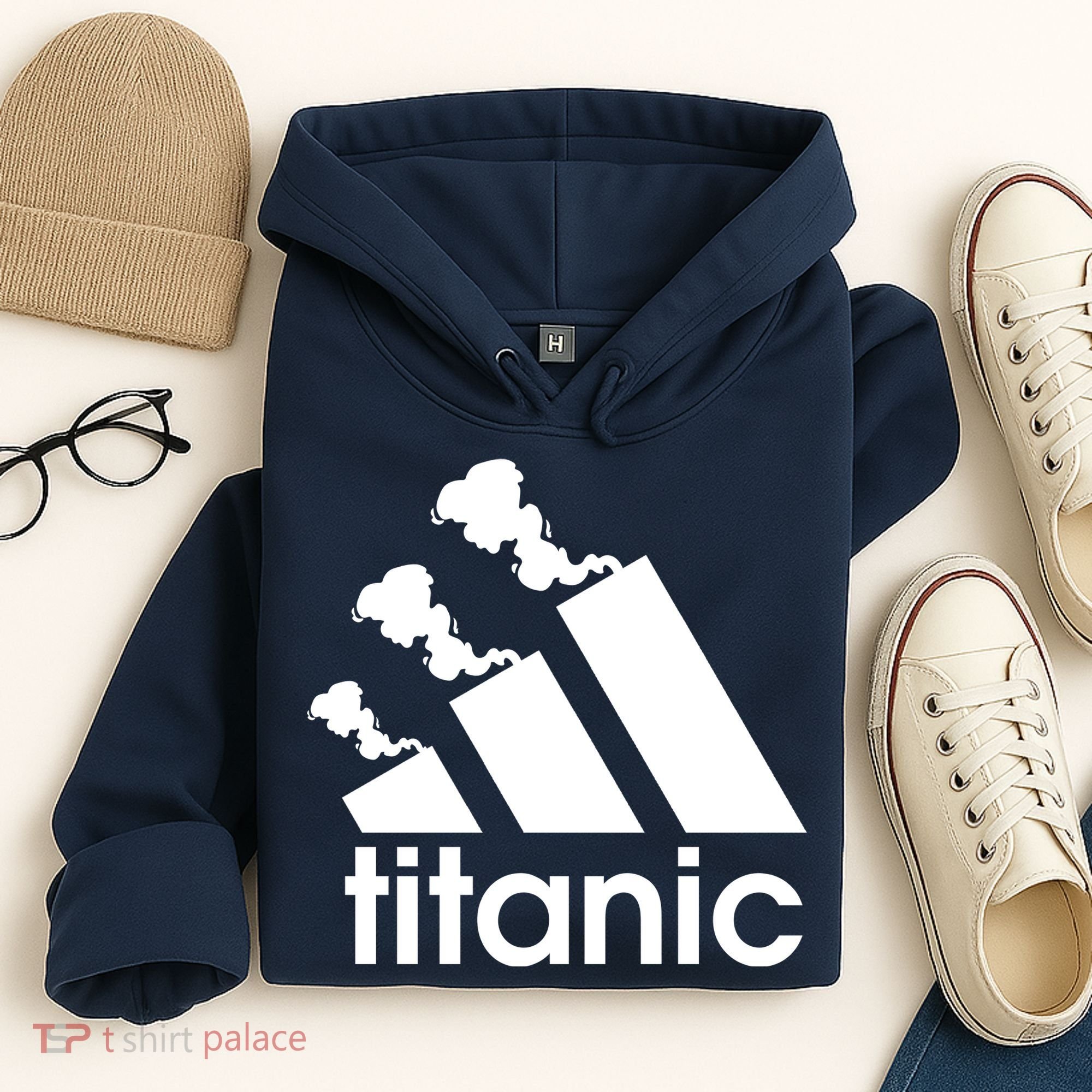 Titanic Sinking Too Soon Parody Spoof Hoodie