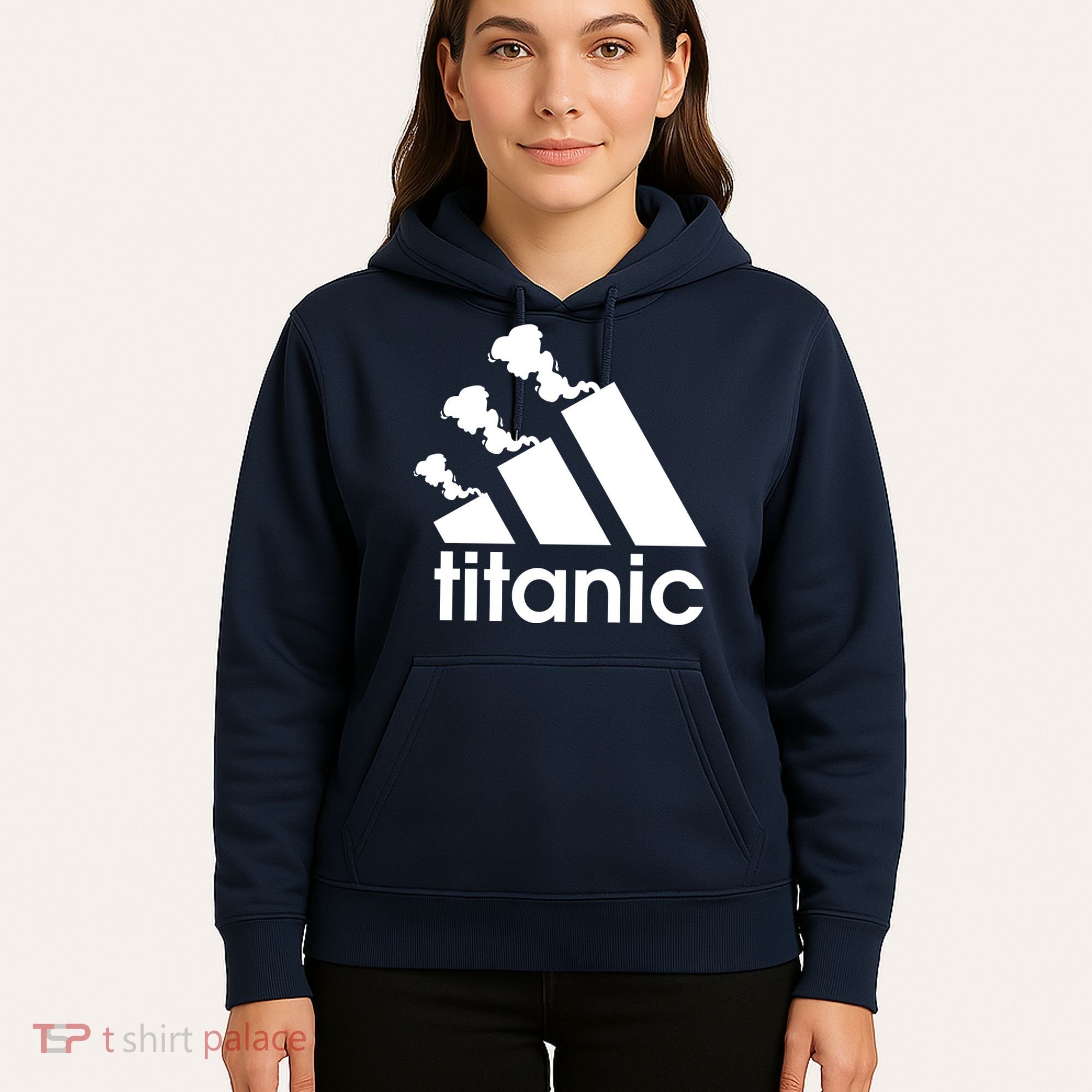 Titanic Sinking Too Soon Parody Spoof Hoodie