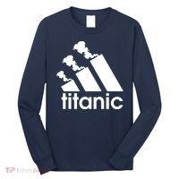 Titanic Sinking Too Soon Parody Spoof Long Sleeve Shirt thumb 0
