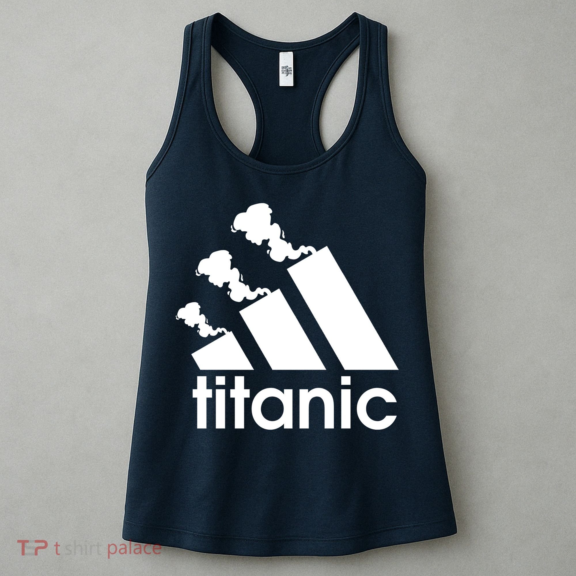 Titanic Sinking Too Soon Parody Spoof Women's Tank Top