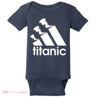 Titanic Sinking Too Soon Parody Spoof Baby Bodysuit thumb 0