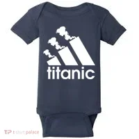 Titanic Sinking Too Soon Parody Spoof Baby Bodysuit thumb 0