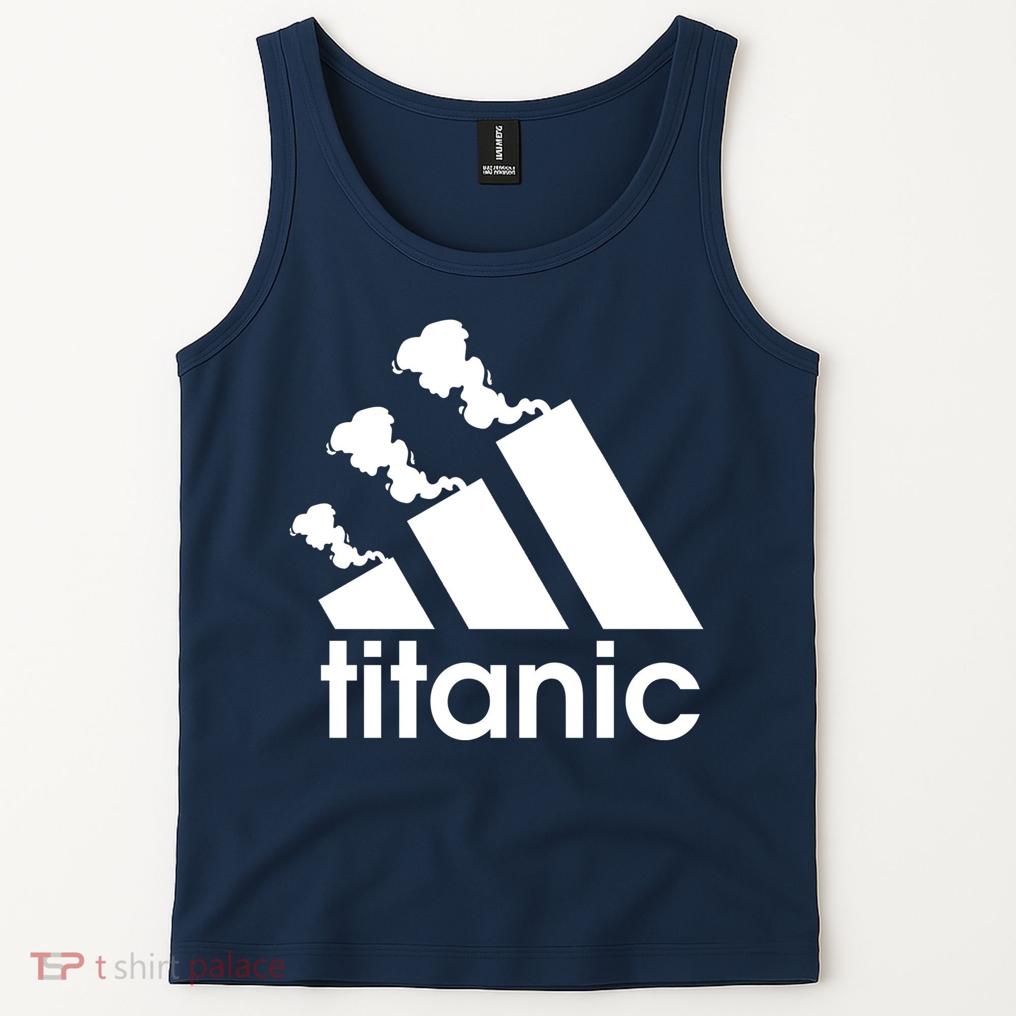 Titanic Sinking Too Soon Parody Spoof Tank Top