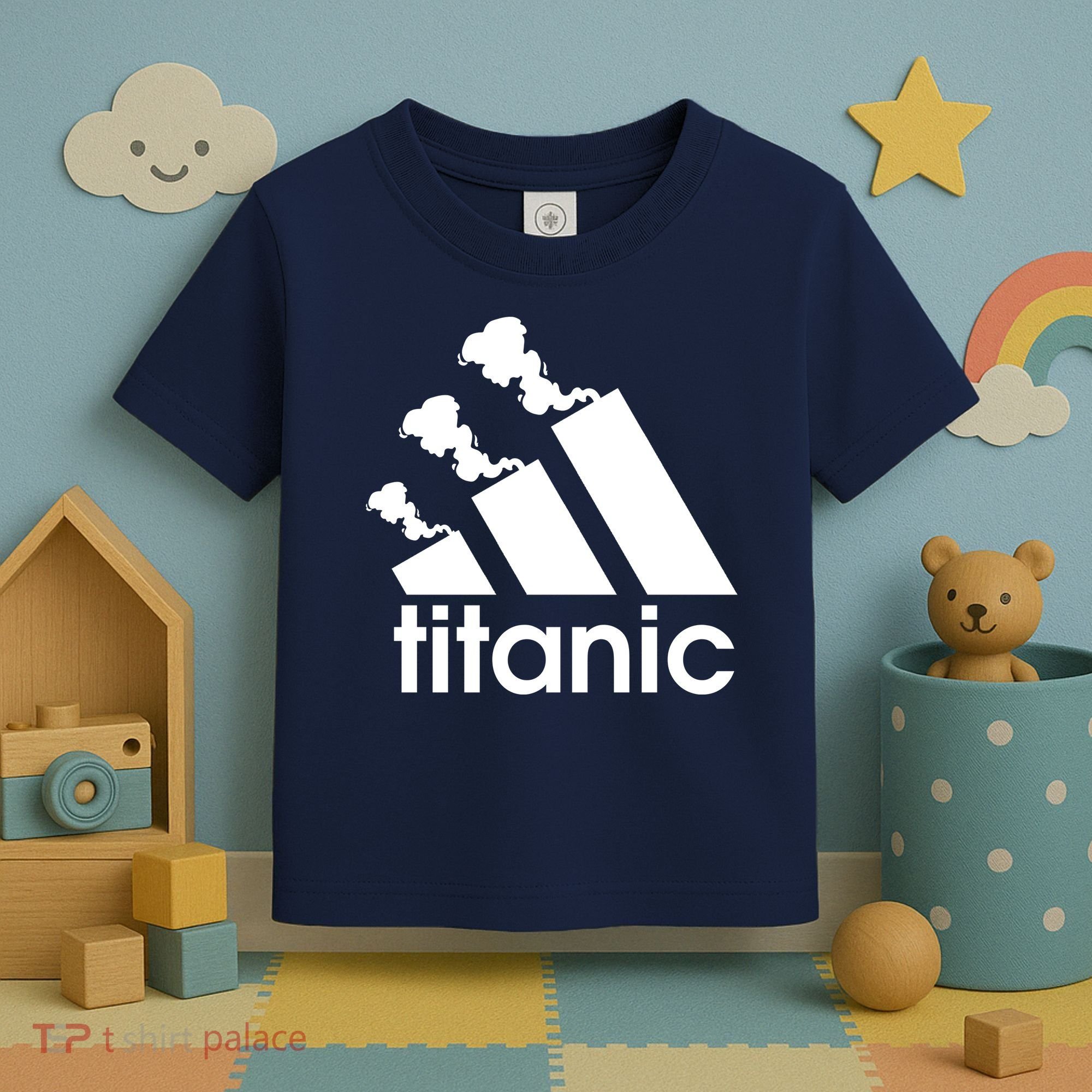 Titanic Sinking Too Soon Parody Spoof Toddler T-Shirt