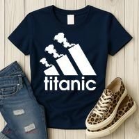 Titanic Sinking Too Soon Parody Spoof Women's T-Shirt thumb 3