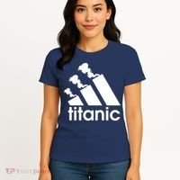 Titanic Sinking Too Soon Parody Spoof Women's T-Shirt thumb 4