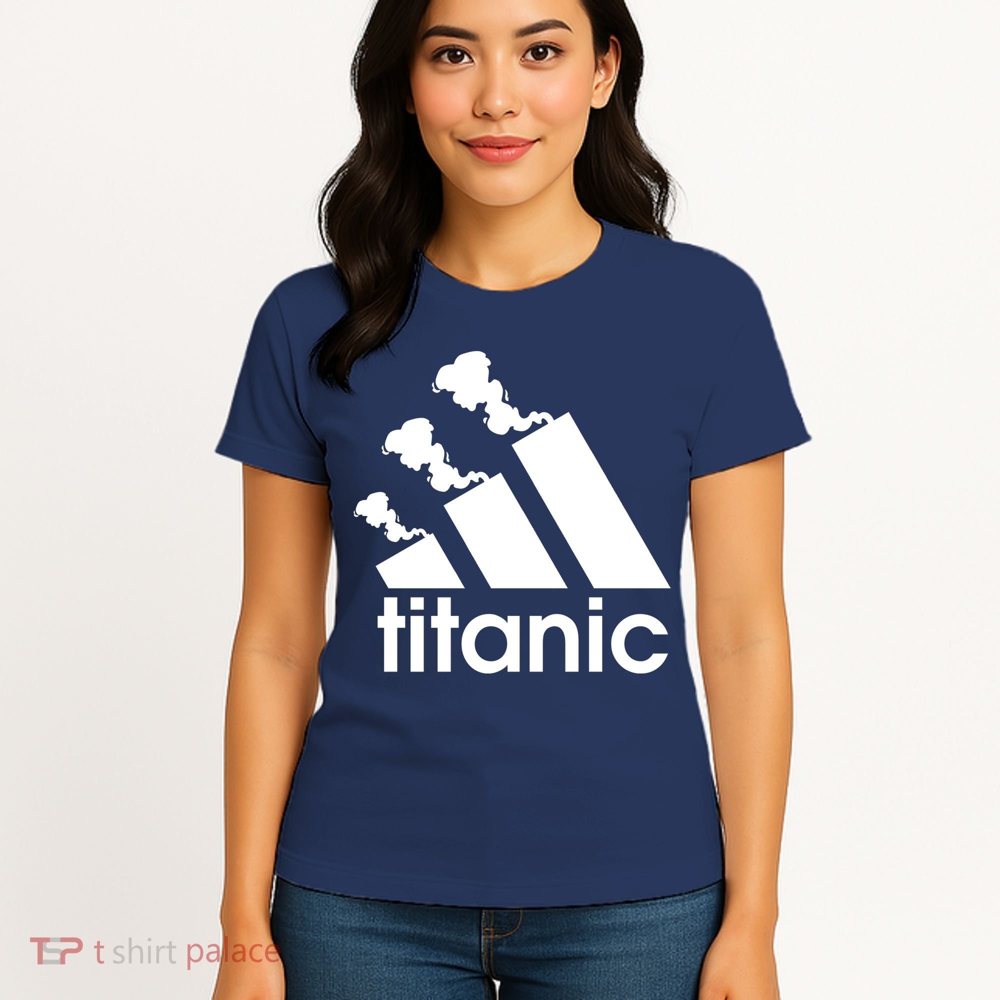 Titanic Sinking Too Soon Parody Spoof Women's T-Shirt