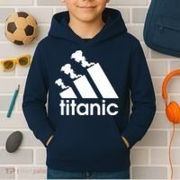 Titanic Sinking Too Soon Parody Spoof Kids Hoodie thumb 2