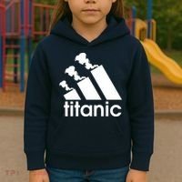 Titanic Sinking Too Soon Parody Spoof Kids Hoodie thumb 3