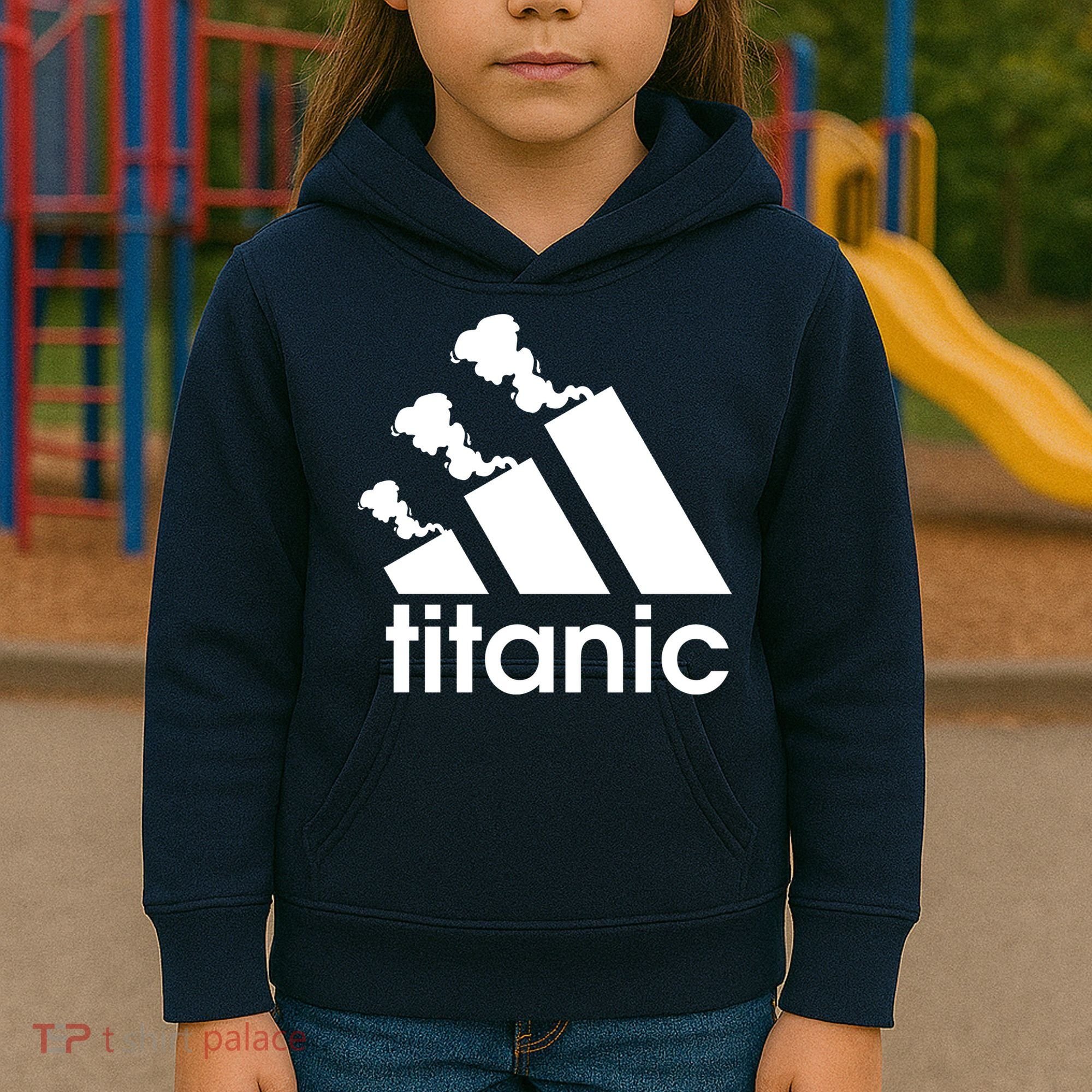 Titanic Sinking Too Soon Parody Spoof Kids Hoodie