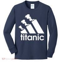 Titanic Sinking Too Soon Parody Spoof Kids Long Sleeve Shirt thumb 0