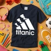 Titanic Sinking Too Soon Parody Spoof Kids T-Shirt thumb 3